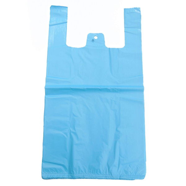 Blue Recycled Carrier Bag