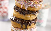 Chocolate and Jam Doughnuts