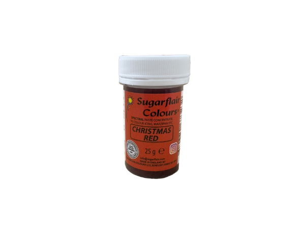 Sugarflair Christmas Red Paste Colour [25g]