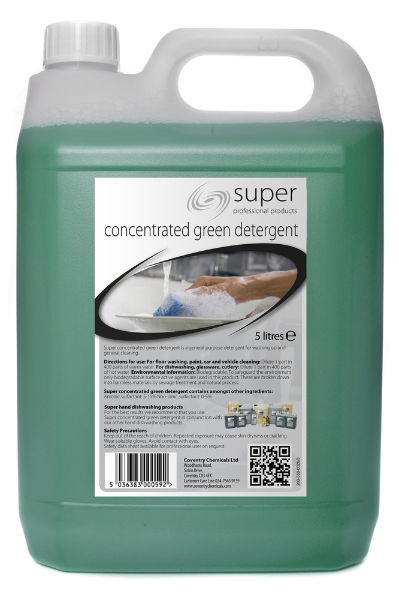 Concentrated Green Detergent