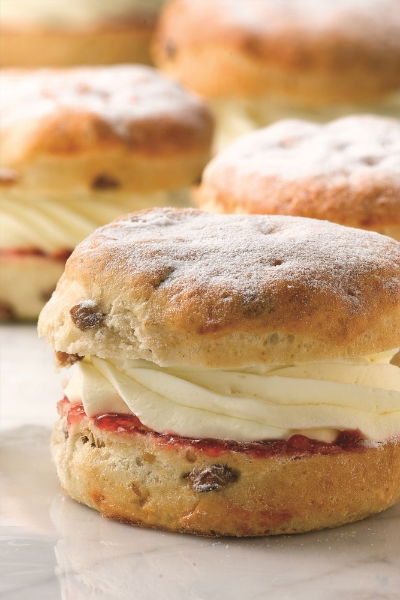 Wrights Dairy Cream Jam Scones