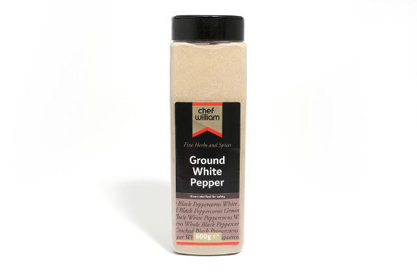 Chef William Ground White Pepper