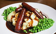 Sausage and Mash and Gravy