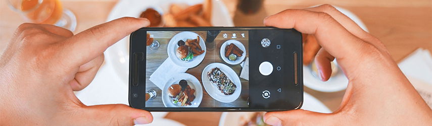 Photographing a Meal